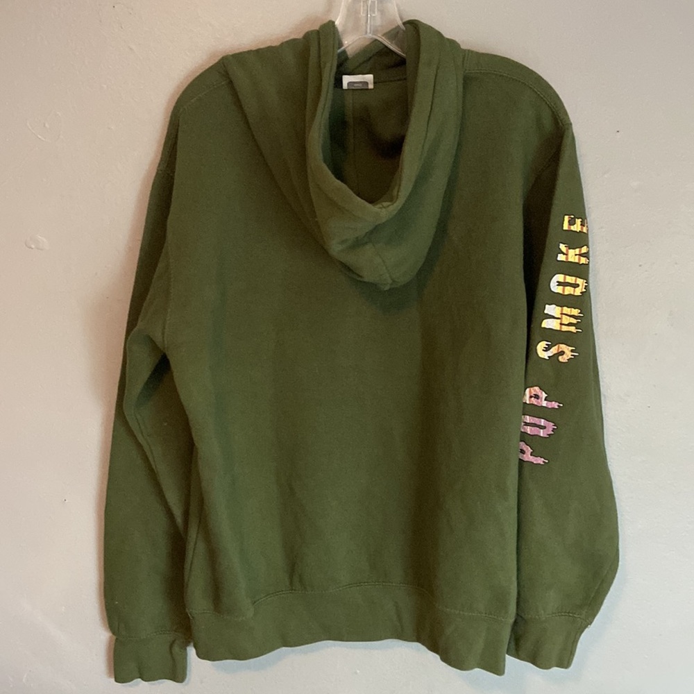 Pop Smoke Three Layer Cross sz M Hoodie - Picture 6 of 8